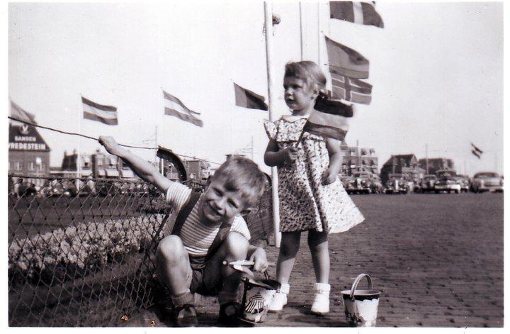 Theo en Rita in Scheveningen